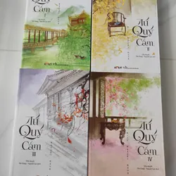 Combo 4 bộ Tứ Quý Cẩm- Tiểu thuyết Hà Giang- Nguyệt Lạc dịch
