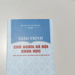 Giáo trình Chủ nghĩa xã hội khoa học