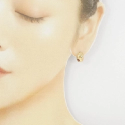 K18YG Hoa Garnet Bông Tai - Hàng hiệu Chính hãng 872644