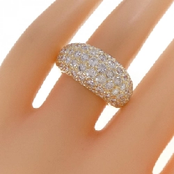 Nhẫn kim cương Pavé 750YG 3.00CT - Hàng hiệu Chính hãng 850516