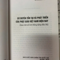 CƠ DUYÊN TỒN TẠI VÀ PHÁT TRIỂN CỦA PHẬT GIÁO VIỆT NAM HIỆN NAY 529593