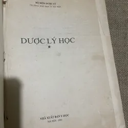 Dược lý học - 190 trang- khổ lớn - 1991  731100