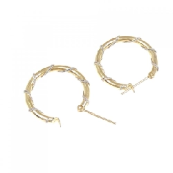 K18YG/PT Bông tai - Hàng hiệu Authentic 866238