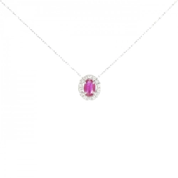 K18WG Nhẫn Ruby 0.36CT - Hàng hiệu Chính hãng