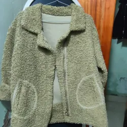 Áo khoác cadigan lông cừu