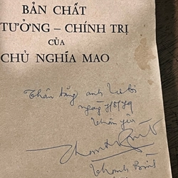 Bản chất tư tưởng - Chính Trị của chủ nghĩa Mao - 1979  394068