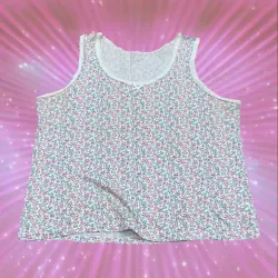 ÁO HAI DÂY Y2K HOA NHÍ