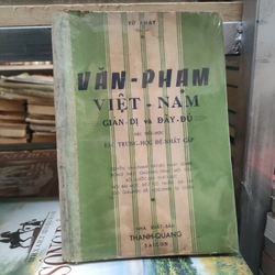 VĂN PHẠM VIỆT NAM GIẢN DỊ VÀ ĐẦY ĐỦ