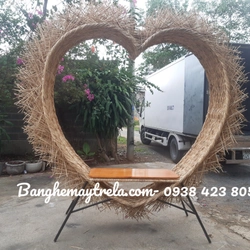 Ghế chụp hình ngoài trời mây tre 445502