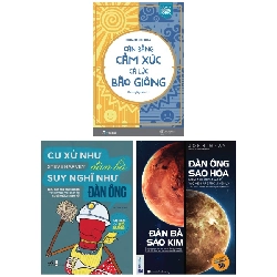 Combo Sách Đàn Ông Sao Hỏa - Đàn Bà Sao Kim + Cân Bằng Cảm Xúc, Cả Lúc Bão Giông + Cư Xử Như Đàn Bà, Suy Nghĩ Như Đàn Ông (Bộ 3 Cuốn) - John Gray, Richard Nicholls, Steve Harvey