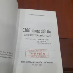 CHIẾN THUẬT TIẾP THỊ, bài học từ Nhật Bản 602891