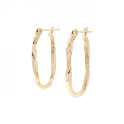 K18YG Bông tai - Hàng hiệu Chính hãng