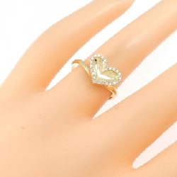 Nhẫn kim cương hình trái tim K18YG 0.15CT 670400