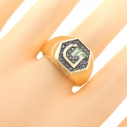 Nhẫn Garnet Xanh 750YG/750BG 0.12CT - Hàng hiệu Chính hãng 853071