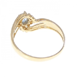 K18YG Nhẫn Aquamarine - Hàng hiệu Chính hãng 851401