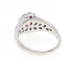 Nhẫn Ruby PT900 0.800CT - Hàng hiệu Chính hãng 854273