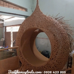 Ghế chụp hình mây tre ngoài trời 476477