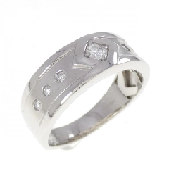 Nhẫn kim cương PT900 0.160CT - Hàng hiệu Authentic