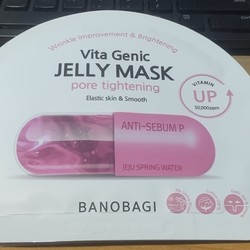 (date 02/2026) COMBO 5M MẶT NẠ BANOBAGI VITA GENIC JELLY MASK chính hãng nguyên tem