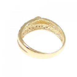 Nhẫn kim cương K18YG 0.21CT 671799