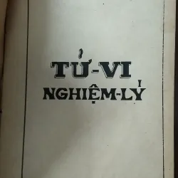 Tử Vi Nghiệm Lý 747430