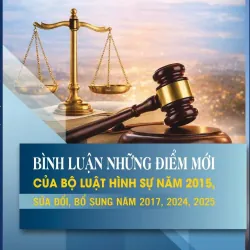 Bình luận những điểm mới của Bộ Luật hình sự năm 2015 sửa đổi bổ sung năm 2017, 2024, 2025