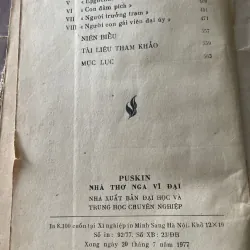 Puskin nhà thơ vĩ đại tác giả ĐỖ Hồng Chương 796712