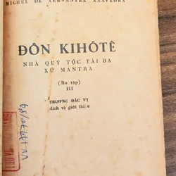 Tác phẩm văn học kinh điển Tây Ban Nha: DON QUIJOTE (Trọn bộ 3 tập) 723201