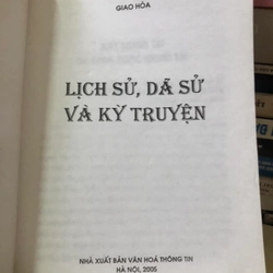 Sách Lịch sử, dã sử & kỳ truyện - Giao Hoà 306640