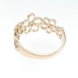 Nhẫn kim cương hoa K18PG 0.04CT 668810