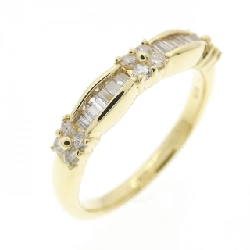 Nhẫn kim cương K18YG 0.35CT - Hàng hiệu Chính hãng