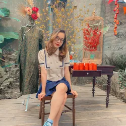 Set đầm học sinh