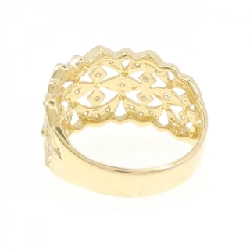 Nhẫn kim cương K18YG 0.36CT 670609