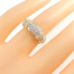 Nhẫn kim cương K18YG/K18WG 0.14CT 669161