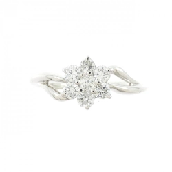 Nhẫn kim cương hoa PT900 0.30CT 671391