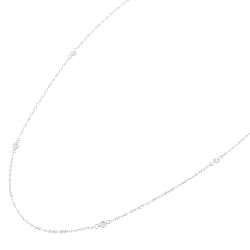 K18WG Dây chuyền kim cương 0.06CT - Hàng hiệu Chính hãng 861634