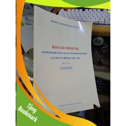(TẶNG BOOKMARK) Báo cáo chính trị đại hội đại biểu đảng bộ RBK1809