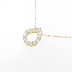 K18YG Dây chuyền kim cương 0.10CT - Hàng hiệu Chính hãng 862809