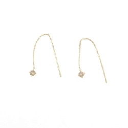 Bông tai kim cương K18YG 0.14CT - Hàng hiệu Chính hãng 872930