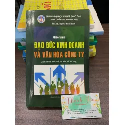 Giáo trình Đạo đức kinh doanh và văn hóa công ty – Nguyễn Mạnh Quân 554388