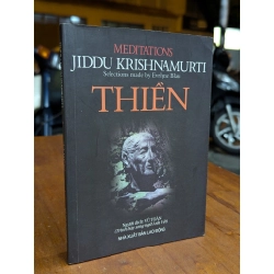 THIỀN - JIDDU KRISHNAMURTI