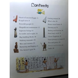 100 things you should know about Ancient Egypt BÌA CỨNG mới 85% bẩn nhẹ Miles Kelly Publishing HPB2707 NGOẠI VĂN 192125