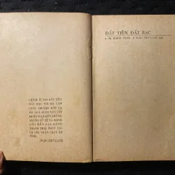 [ Sách xưa] Đất Tiền Đất Bac, của tác giả Mario Puzo, do Ngọc Thứ L 1037829