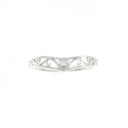 Nhẫn kim cương K10WG - Hàng hiệu Authentic 849617