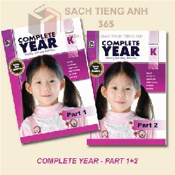 Sách Tiếng Anh - Combo 2 cuốn - Complete Year, Grade K,1,2,3,4,5 cho bé 21785