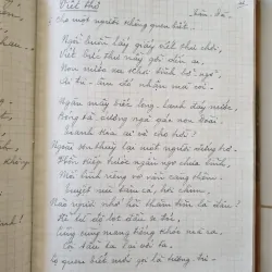 Sổ tay năm 1953 viết thơ 1020610