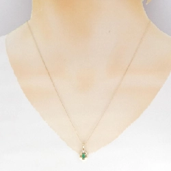 Dây chuyền ngọc lục bảo 750YG/K18YG - Hàng hiệu Authentic 858691
