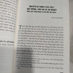 NGUYỄN CƯ TRINH (1716-1767) - PGS.TS ĐỖ BANG 542865