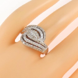 Nhẫn kim cương K18WG 0.47CT - Hàng hiệu Chính hãng 853626