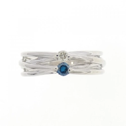 Nhẫn kim cương K18WG 0.08CT 672343